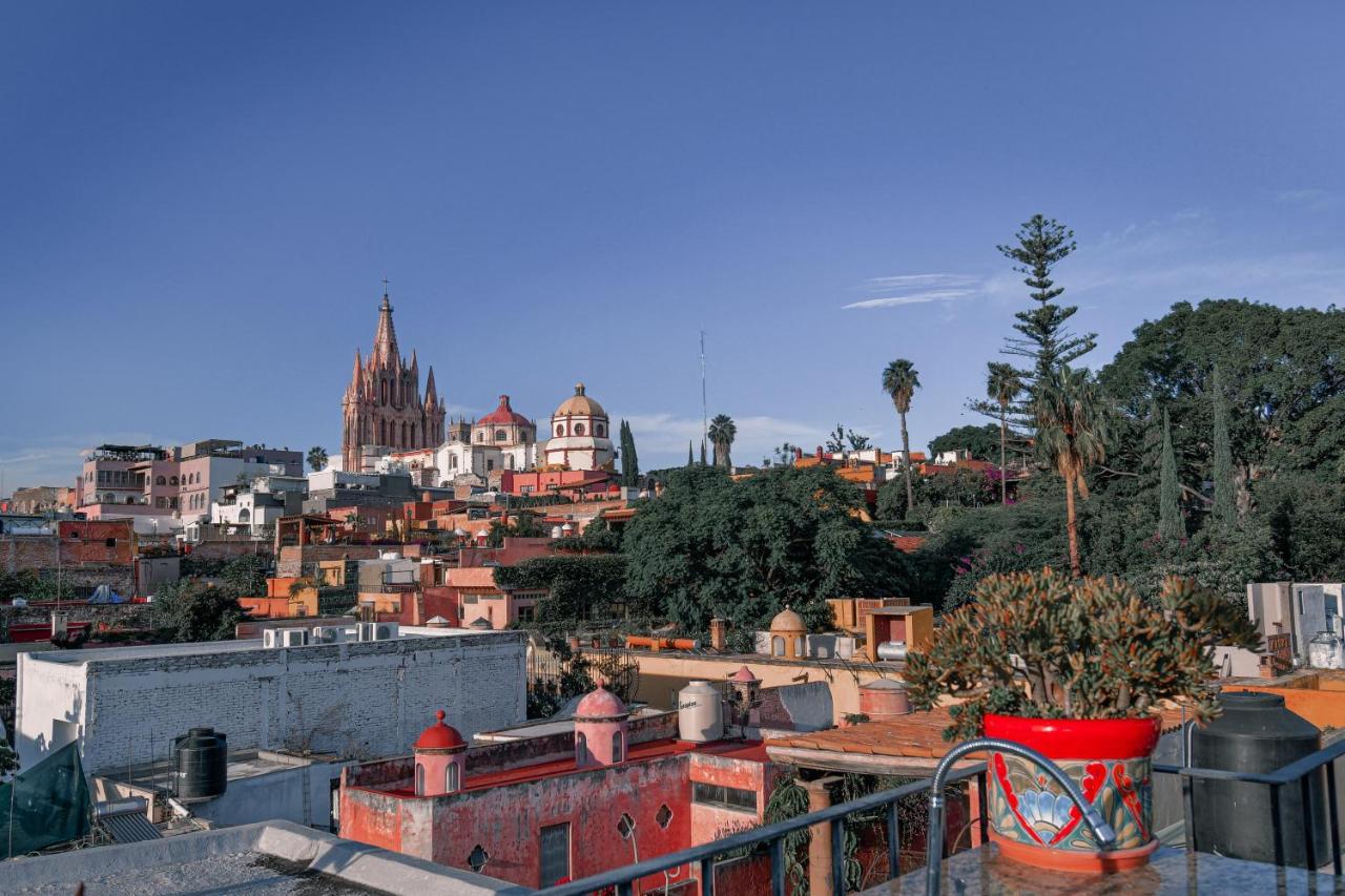 سان ميغيل دي الليندي Casa Maricela B&B المظهر الخارجي الصورة
